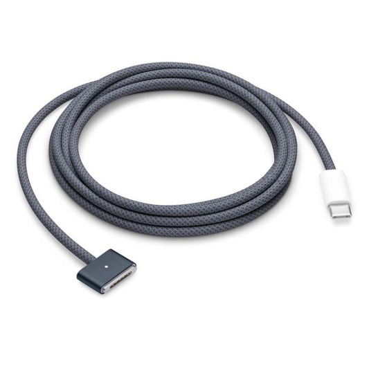 2m For Macbook Air/Pro Series Type-C To Magsafe 3 Braided Magnetic Cable(Midnight Blue) - Cable & Adapter by buy2fix | Online Shopping UK | buy2fix