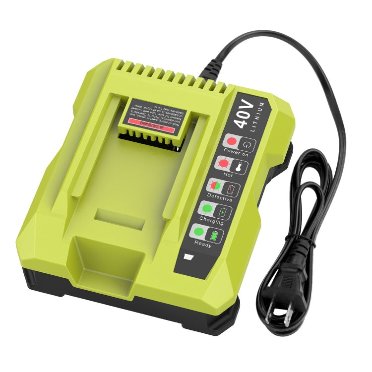 36-40V Tool Cutting Machine Battery Charger, For RYOBI PO401 / PO403 / PO400, Plug: UK - Lawn Mower, Saws & Accessories by buy2fix | Online Shopping UK | buy2fix