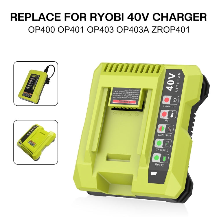 36-40V Tool Cutting Machine Battery Charger, For RYOBI PO401 / PO403 / PO400, Plug: AU - Lawn Mower, Saws & Accessories by buy2fix | Online Shopping UK | buy2fix