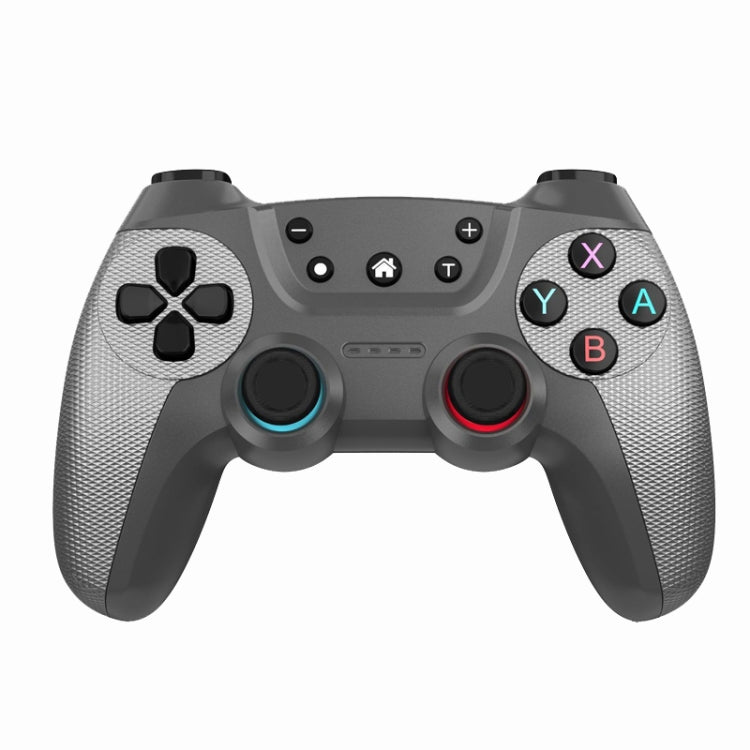 For Switch Pro / PC / Android Wireless Bluetooth Game Controller With Wake-Up Vibration(Elegant Silver) - Gamepads by buy2fix | Online Shopping UK | buy2fix