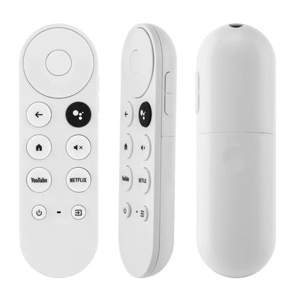 For Google G9N9N Television Set-top Box Bluetooth Voice Remote Control (White) - TV by buy2fix | Online Shopping UK | buy2fix