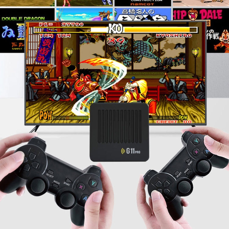 G11 PRO Game Machine TV Box Dual System HDMI HD 4K Retro Arcade, Style: 256G 60,000+ Games - Pocket Console by buy2fix | Online Shopping UK | buy2fix