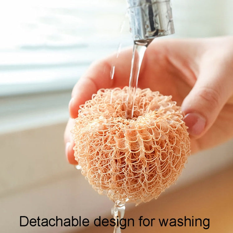 Removable Egg Shell Nano Wire Cleaning Balls Household Kitchen Dishwashing Tools(Yellow) - Cleaning Tools by buy2fix | Online Shopping UK | buy2fix