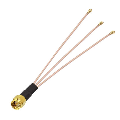 1 In 3 IPX To SMAJ RG178 Pigtail WIFI Antenna Extension Cable Jumper(15cm) - Connectors by buy2fix | Online Shopping UK | buy2fix