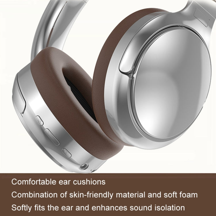 SOYTO VJE901 Retro Bluetooth Headset Metal Headband Wireless Sports Headset(Silver Brown) - Headset & Headphone by SOYTO | Online Shopping UK | buy2fix