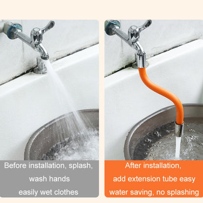 Faucet Splash-proof Universal Bending Shaping Extension Tube, Length: 50cm - Faucets & Accessories by buy2fix | Online Shopping UK | buy2fix