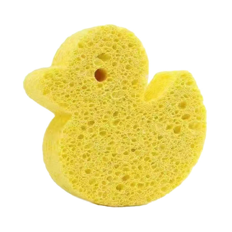 Baby Bathing Wood Pulp Sponge Cute Cartoon Soft Bath Sponge Bath Scrubber, Model: Duck - Bath Brushes & Sponges by buy2fix | Online Shopping UK | buy2fix