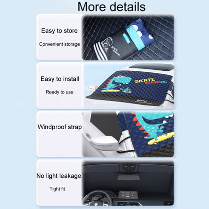 SUITU ST-3950 Automobile Thickening Sun Shield Car Snow Block Coat, Style: Dinosaur - Window Foils & Solar Protection by SUITU | Online Shopping UK | buy2fix