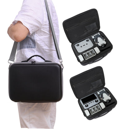 For DJI MINI 4 PRO Suitcase Backpack Messenger Bag Organizer(Pu Diamond Pattern) - Backpacks & Bags by buy2fix | Online Shopping UK | buy2fix