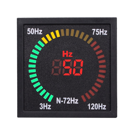 SINOTIMER N-72HZ AC Frequency Signal Indicator Square Turntable LED Digital Frequency Meter - Other Tester Tool by SINOTIMER | Online Shopping UK | buy2fix