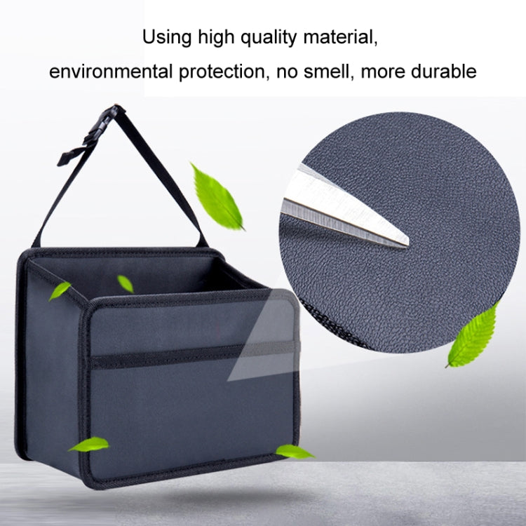 Car Hanging Garbage Bag Multifunctional Folding Storage Box, Model: H613 Litchi Pattern - Stowing Tidying by buy2fix | Online Shopping UK | buy2fix