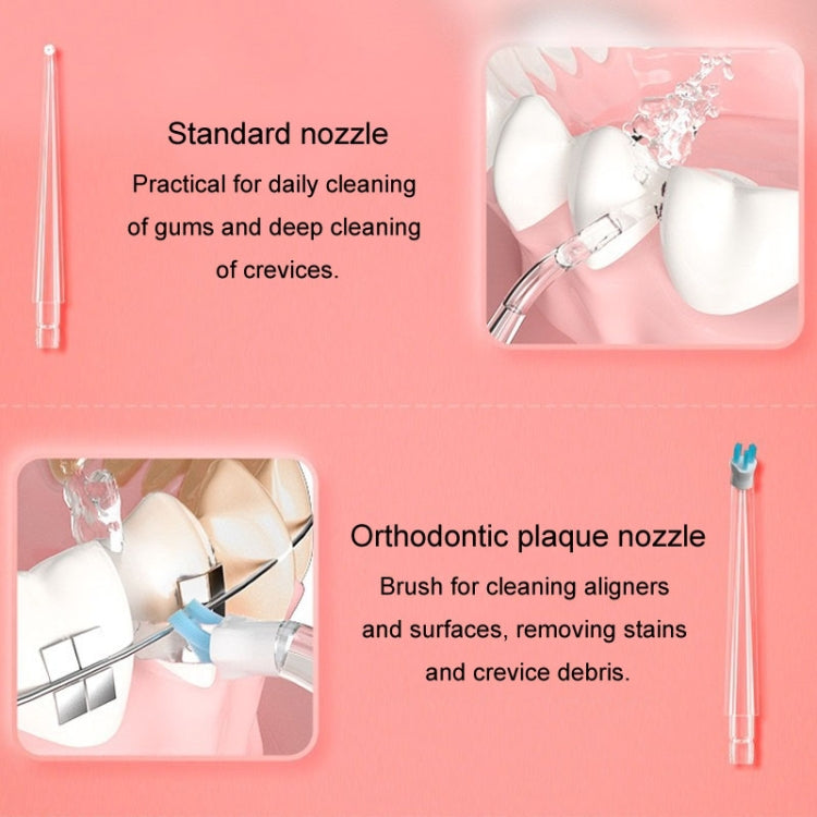 Oral Irrigator Accessories Home Oral Cleaning Teeth Cleaner Nozzle, Style: Dental Plaque Nozzle - Oral Irrigators by buy2fix | Online Shopping UK | buy2fix