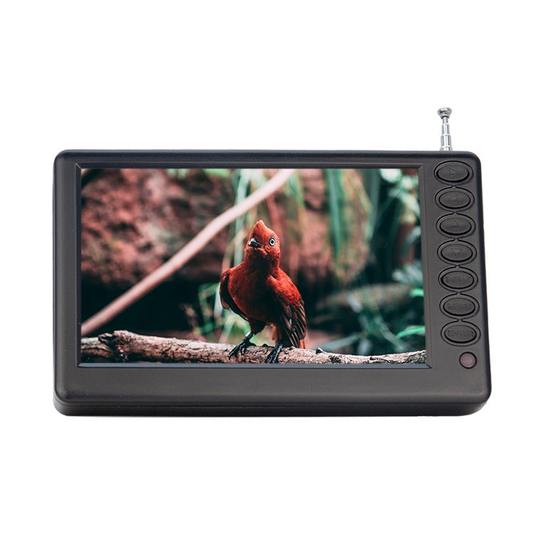 5 Inch Ultra-Thin Portable Car Digital LCD TV, EU Plug(ATSC) - Multimedia Player by buy2fix | Online Shopping UK | buy2fix