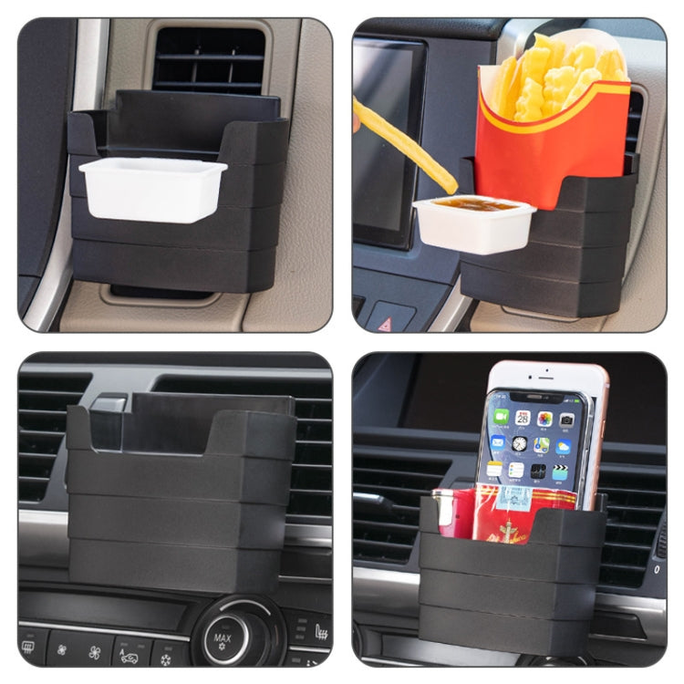 Car-Mounted French Fries Cup Holder Storage Box Multifunctional Trash Can, Model: SD-1019 - Stowing Tidying by buy2fix | Online Shopping UK | buy2fix