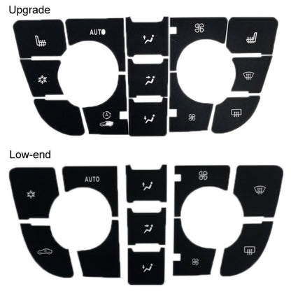 For Buick Excelle GT/XT Air Conditioning Central Control Button Repair Sticker(Low-end) - Decorative Sticker by buy2fix | Online Shopping UK | buy2fix