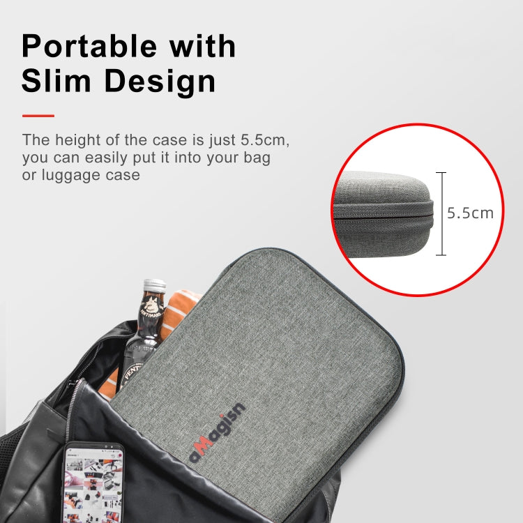 For Insta360 X4 aMagisn Medium Storage Bag Clutch Bag Protective Case - Case & Bags by aMagisn | Online Shopping UK | buy2fix