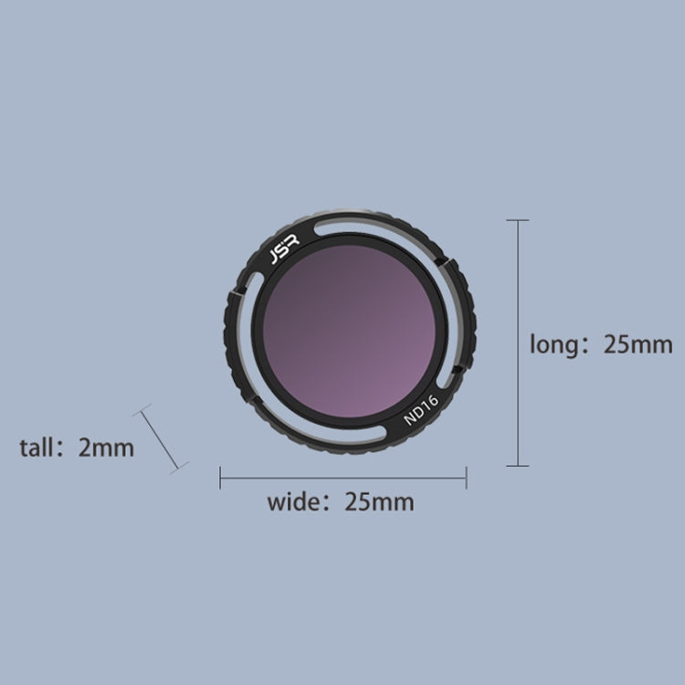 JSR-2050-08 ND64 For DJI Avata 2 Traverser Filter Accessories Camera Scrim Polarizing Lens -  by JSR | Online Shopping UK | buy2fix