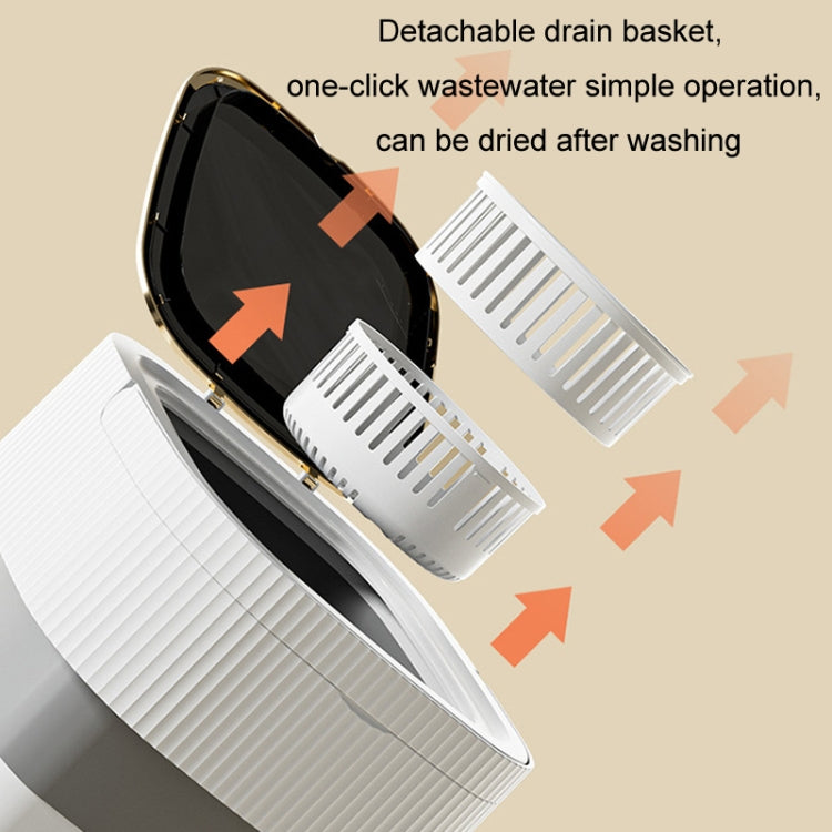 Small Portable Folding Multifunctional Underwear Washing Machine, Color: 60W Gray(US Plug) - Washing Machines & Accessories by buy2fix | Online Shopping UK | buy2fix