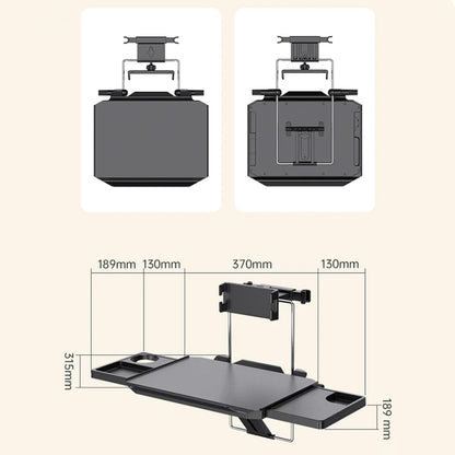 SD-1528D Car Dining Table Rear Foldable Storage Rack Computer Stand - Stowing Tidying by buy2fix | Online Shopping UK | buy2fix