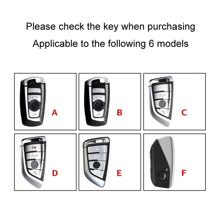 For BMW Car Key Cover Multifunctional Keychain Anti-Lost Number Plate, Style: C - Car Key Cases by buy2fix | Online Shopping UK | buy2fix