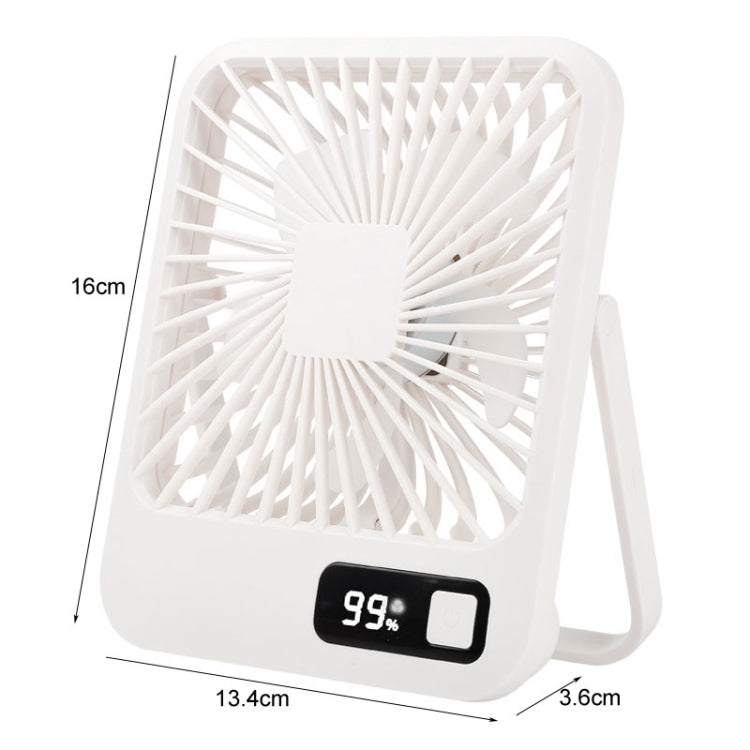 Home Desktop Wall Mounted Fan USB Portable Desktop Mini Fan(Pink) - Electric Fans by buy2fix | Online Shopping UK | buy2fix