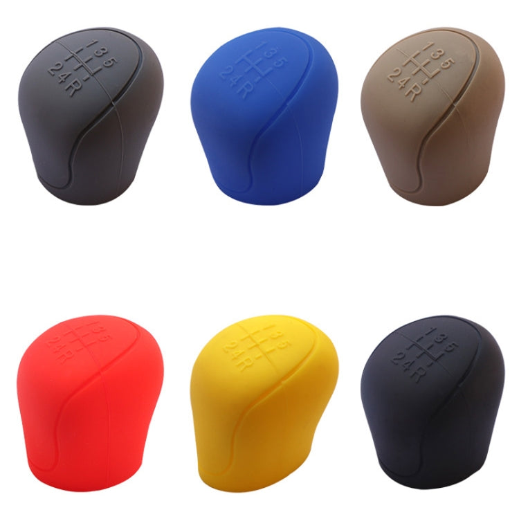 Automotive Silicone Manual Automatic Shift Lever Protective Cover, Size: Gear Shift Gray - Shift Knob by buy2fix | Online Shopping UK | buy2fix