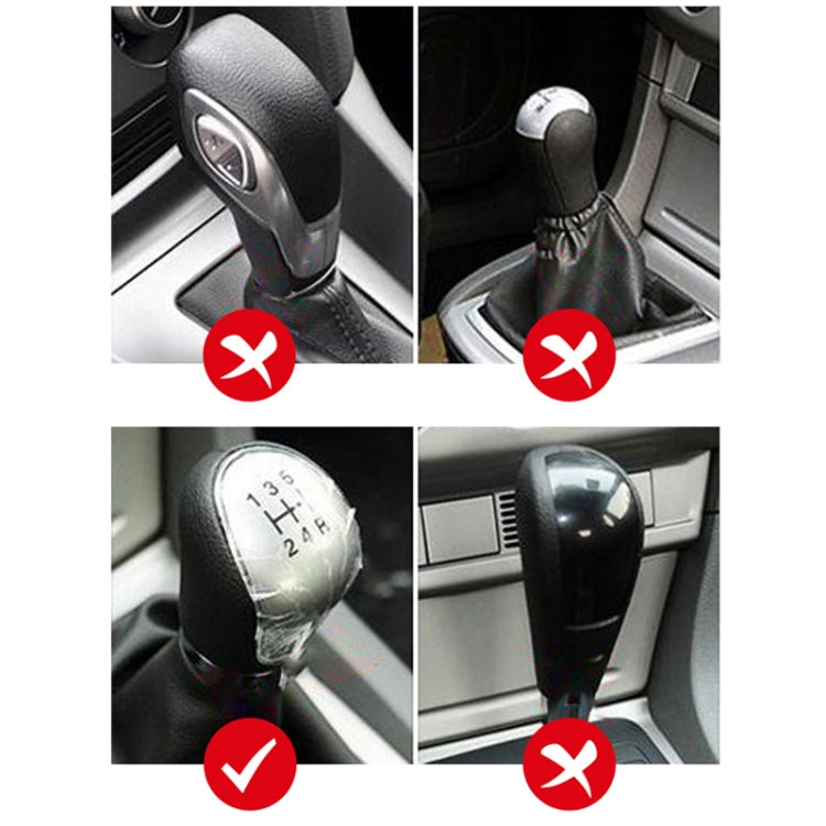 Automotive Silicone Manual Automatic Shift Lever Protective Cover, Size: Gear Shift Blue - Shift Knob by buy2fix | Online Shopping UK | buy2fix