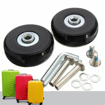 50mm x 18mm Luggage Suitcase Replacement Wheels Low Noise Spinner Wheels - Accessories by buy2fix | Online Shopping UK | buy2fix