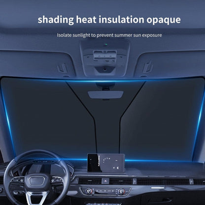 Car Windshield Sun Protection Heat Insulation Special-shaped Sunshade, Size: Large - Window Foils & Solar Protection by buy2fix | Online Shopping UK | buy2fix