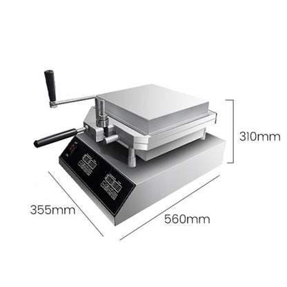 Japanese Paper Thin Seafood Cracker Pancake Machine US Plug 110V 2200W - Bulit-in Ovens & Accessories by buy2fix | Online Shopping UK | buy2fix