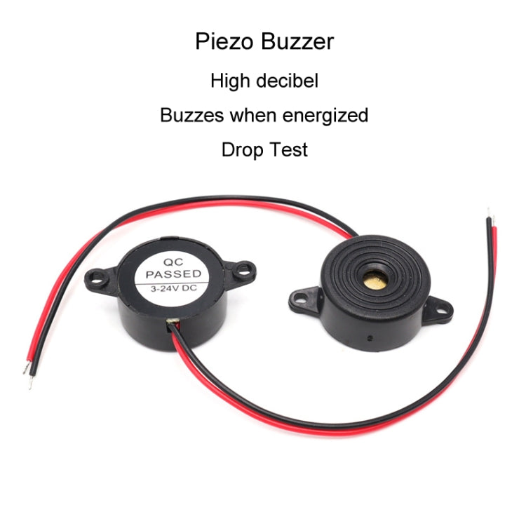 SFM-20B DC3-24V 95dB High Decibel Continuous Sound Alarm Active Piezo Buzzer - Others Alarm by buy2fix | Online Shopping UK | buy2fix