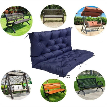 Outdoor Home Patio Soft Waterproof Sunscreen Bench Chair Cushion, Size: 150x100x10cm(Hawaii Style) - Cushions & Pillows by buy2fix | Online Shopping UK | buy2fix