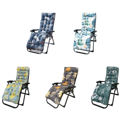 170 x 53 x 8cm Thickened Printed Hooded Strap Home Patio Lounger Mat(Hawaii Style) - Cushions & Pillows by buy2fix | Online Shopping UK | buy2fix