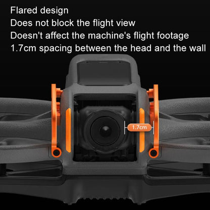 For DJI Avata 2 RCSTQ Aluminum Alloy Flying Machine Lens Collision Protection Bar(Orange) -  by RCSTQ | Online Shopping UK | buy2fix