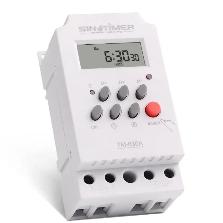 SINOTIMER  TM630A-4  12V DC Timer Switch Din Rail Digital Weekly Programmable Time Relay - Switch by SINOTIMER | Online Shopping UK | buy2fix