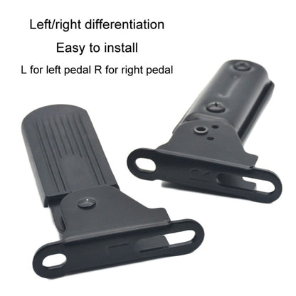 Electric Vehicle Folding Front Footrest Electric Moped Front Pedal, Model: 5cm Iron - Others by buy2fix | Online Shopping UK | buy2fix