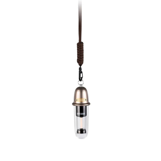 Naturehike Outdoor Portable Camping Light Rechargeable Lighting Flashlight Camping Ambiance Hanging Lamp(Brown) - Camping Lighting by Naturehike | Online Shopping UK | buy2fix