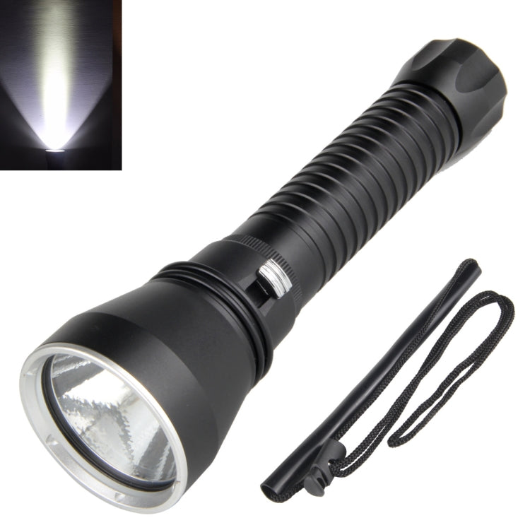 XHP70.2  Diving Flashlight 3000 Lumens IPX8 Waterproof Underwater 80m Without Battery White Light - Diving Flashlight by buy2fix | Online Shopping UK | buy2fix