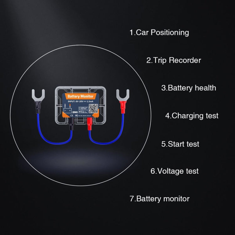 BM6 Car Battery Electricity Testing Instrument Locator - Electronic Test by buy2fix | Online Shopping UK | buy2fix