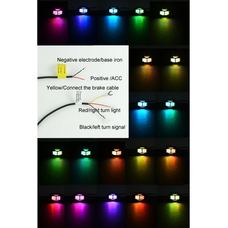 12 in 1 Car Chassis Light RGB Colorful Atmosphere Light - Atmosphere lights by buy2fix | Online Shopping UK | buy2fix