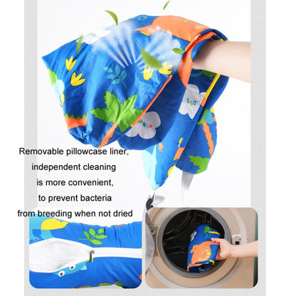 55x66cm Children Car Seat Belt Prevent Neck Strangulation Sleeping Pillow(Blue Dinosaur) - Seat Accessories by buy2fix | Online Shopping UK | buy2fix