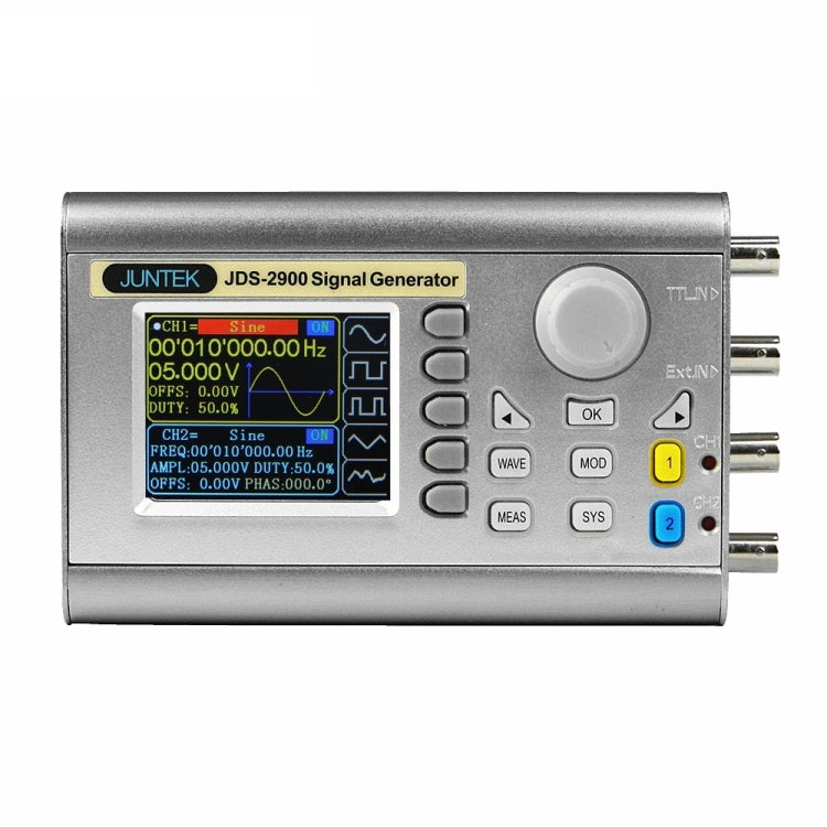 JUNTEK Programmable Dual-Channel DDS Function Arbitrary Waveform Signal Generator, Frequency: 40MHz(EU Plug) - Other Tester Tool by buy2fix | Online Shopping UK | buy2fix