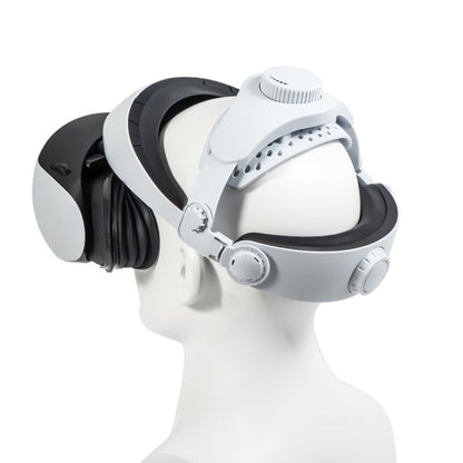 DEVASO For PlayStation VR 2 Elite Headband Non-Slip Comfortable Weight Reducing Headband(White) - VR Accessories by DEVASO | Online Shopping UK | buy2fix