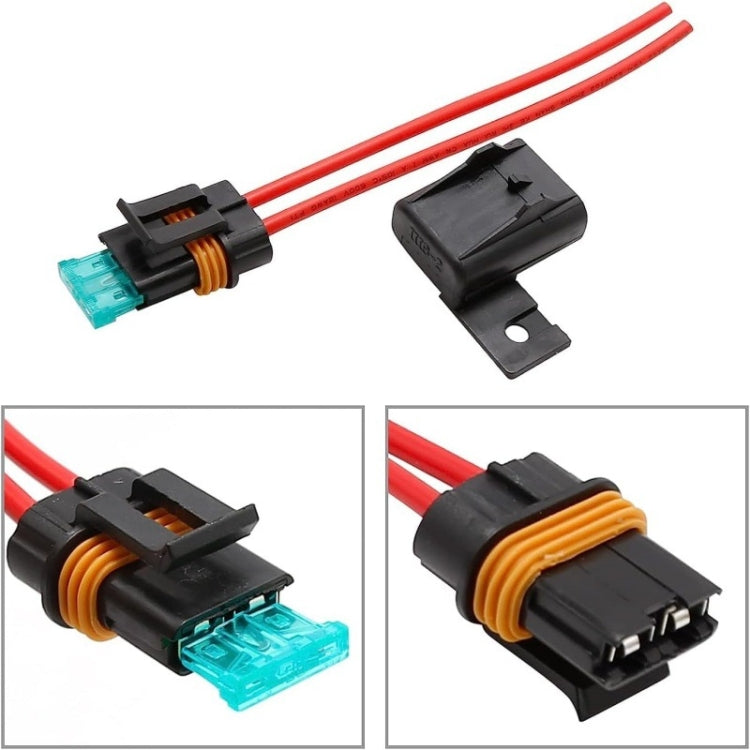 ATC/ATO 20A/30A Waterproof Wiring Harness Fuse Holder - Fuse by buy2fix | Online Shopping UK | buy2fix