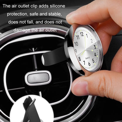 Car Digital Electronic Quartz Luminous Clock, Color: Silver - Clocks & Car Meters by buy2fix | Online Shopping UK | buy2fix