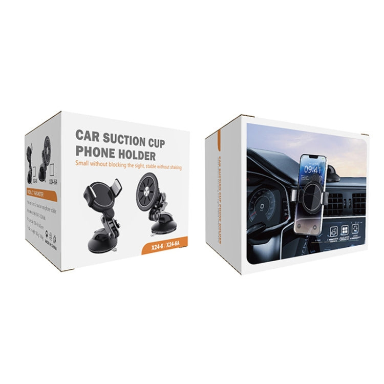 Central Control Instrument Panel Car Navigation Universal Phone Holder, Model: X24-6A Magnet Suction Cup - Universal Car Holders by buy2fix | Online Shopping UK | buy2fix