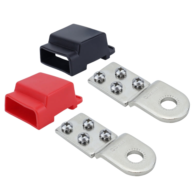 4-way RV Yacht Flame Retardant Waterproof Battery Terminal Fuse Block(Two) - Fuse by buy2fix | Online Shopping UK | buy2fix