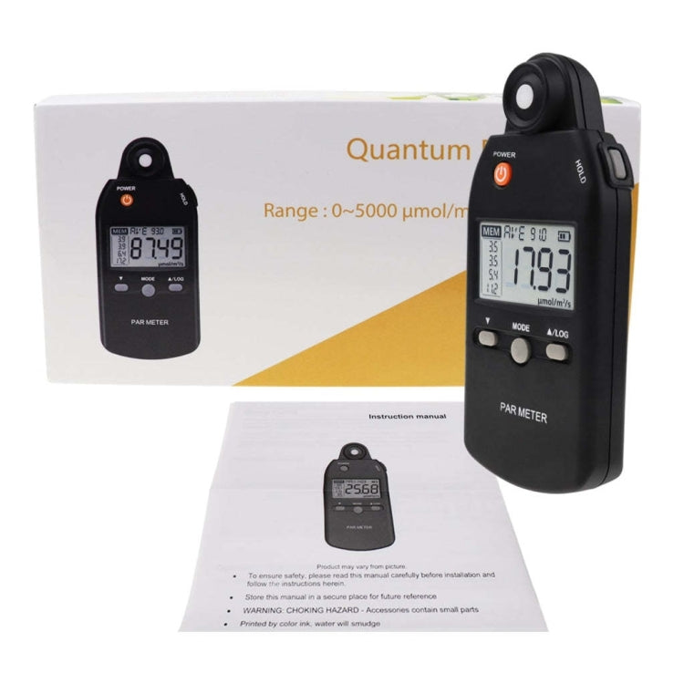 Portable Luminous Flux Visible Light Spectrometer Radiometer(PAR-355) - Light & Sound Meter by buy2fix | Online Shopping UK | buy2fix