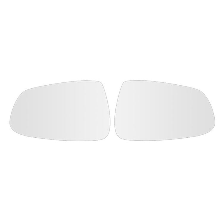 For Tesla Model X White Wide Field Of View Anti-glare Rearview Mirror Reversing Lens - Convex Mirror & Accessories by buy2fix | Online Shopping UK | buy2fix