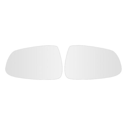 For Tesla Model X White Wide Field Of View Anti-glare Rearview Mirror Reversing Lens - Convex Mirror & Accessories by buy2fix | Online Shopping UK | buy2fix